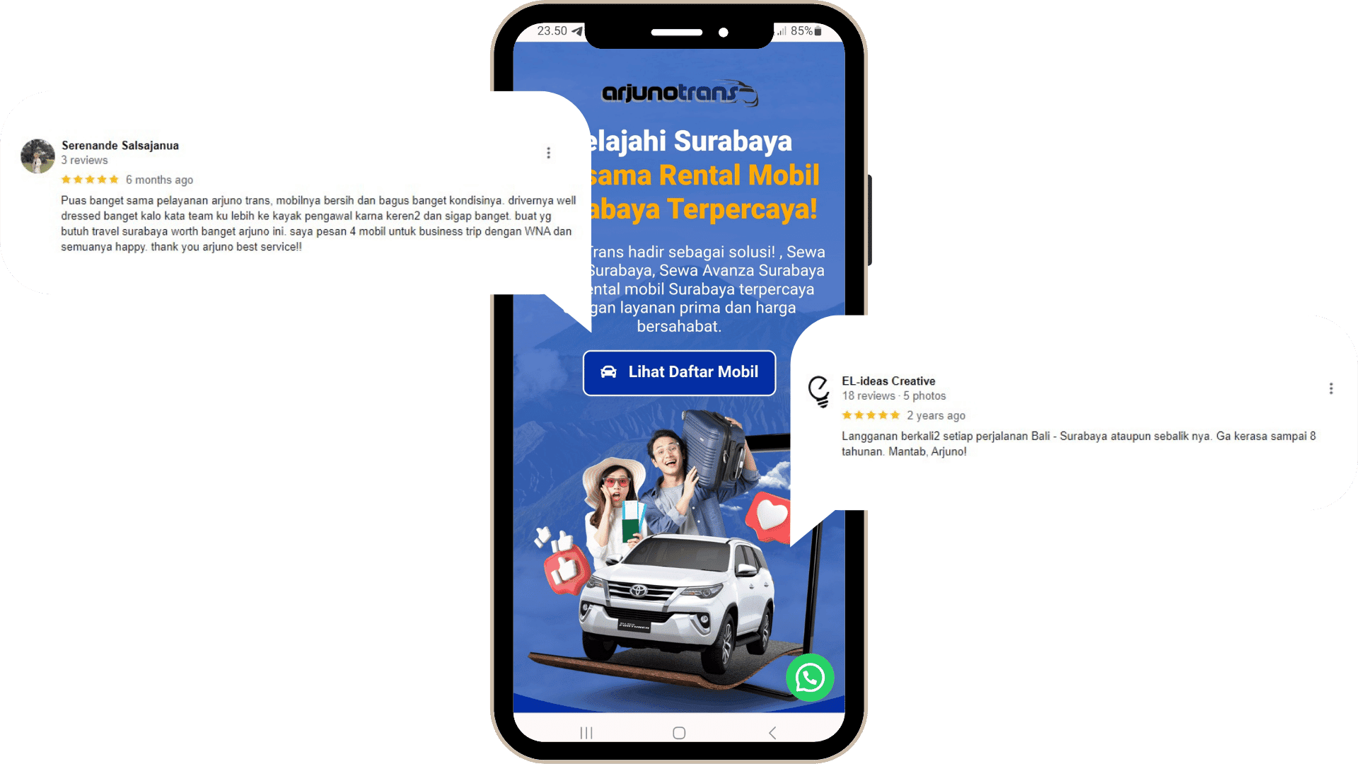 testimonial - layanan rental mobil surabaya - arjuno trans (1)